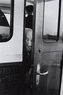 Robert Lebeck - Alfred Hitchcock im Hamburger Hafen