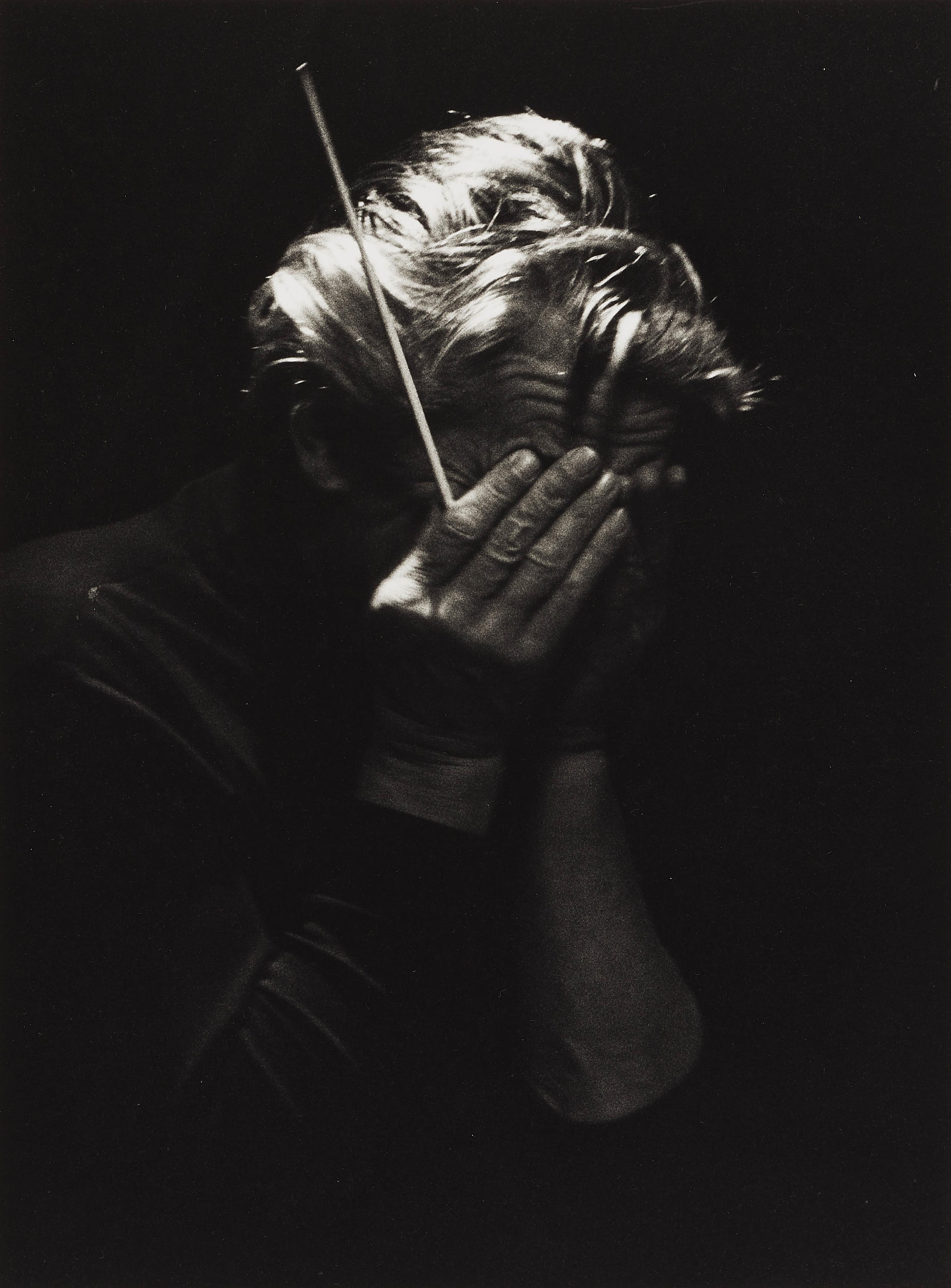 Robert Lebeck - Herbert von Karajan, St. Moritz