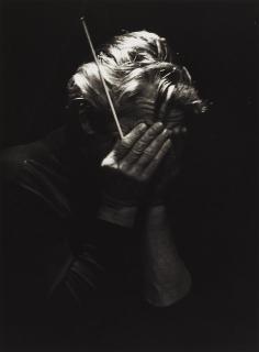 Robert Lebeck - Herbert von Karajan, St. Moritz