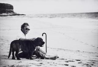 Robert Lebeck - Willy Brandt in Fuerteventura, Weihnachten