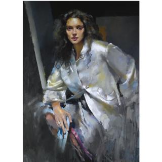 Robert Lenkiewicz - Anna At Compton Studio