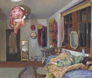 Robert Lenkiewicz - Annie In The Barbican