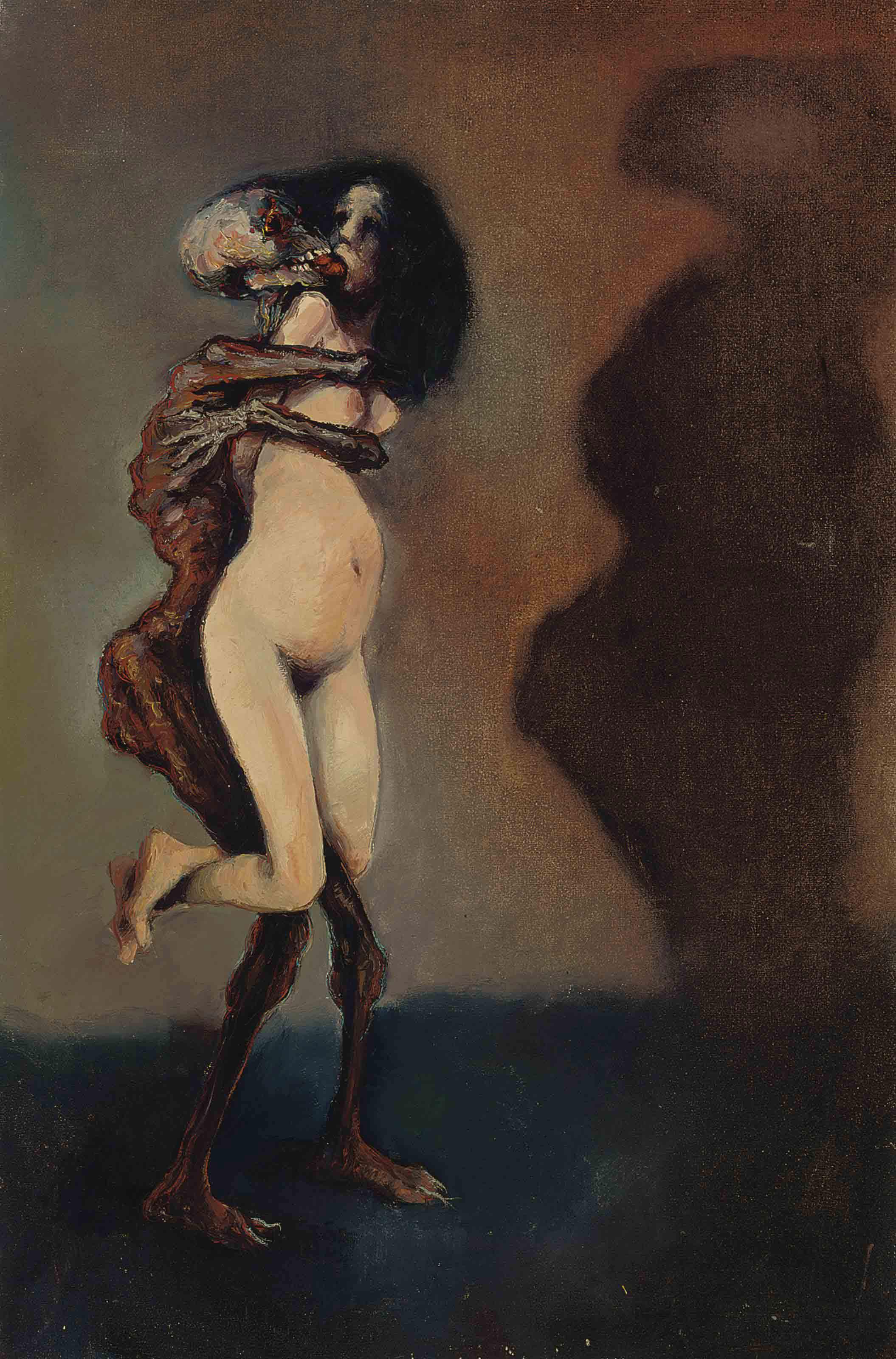 Robert Lenkiewicz - Death and the Maiden I