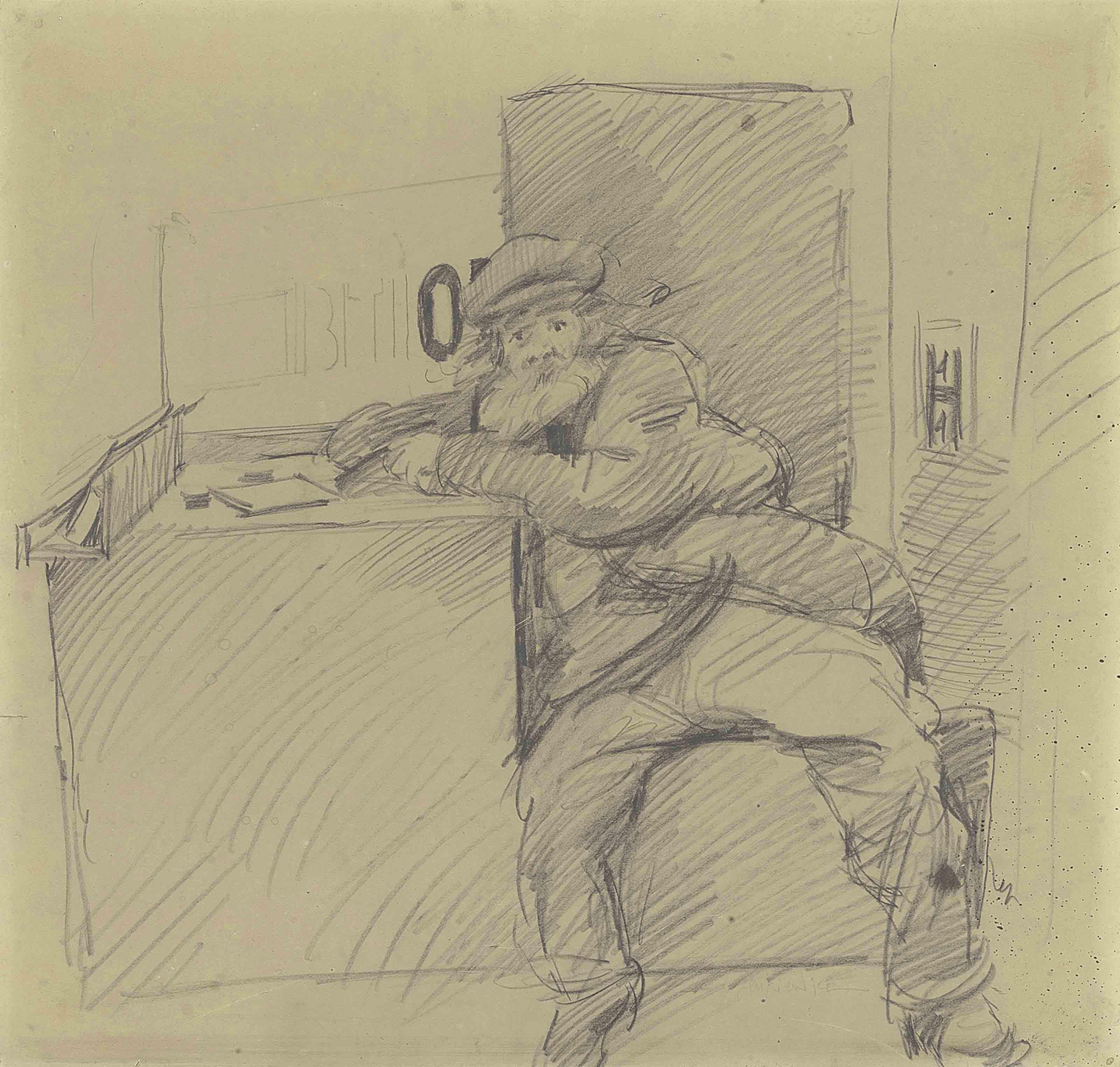 Robert Lenkiewicz - Diogenes; and Harry and Diogenes Asleep in the Cowboys Holiday Inn