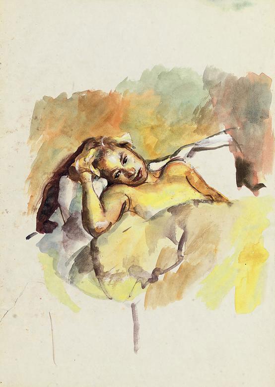 Robert Lenkiewicz - Girl in bed; and Seated nude