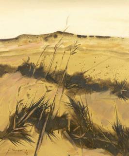 Robert Lithcfield Juniper - Sand Dunes And Scrub