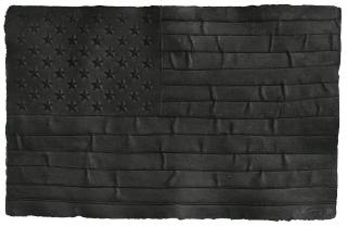 Robert Longo - Black Flag