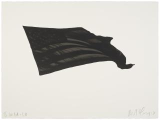 Robert Longo - Black Flag