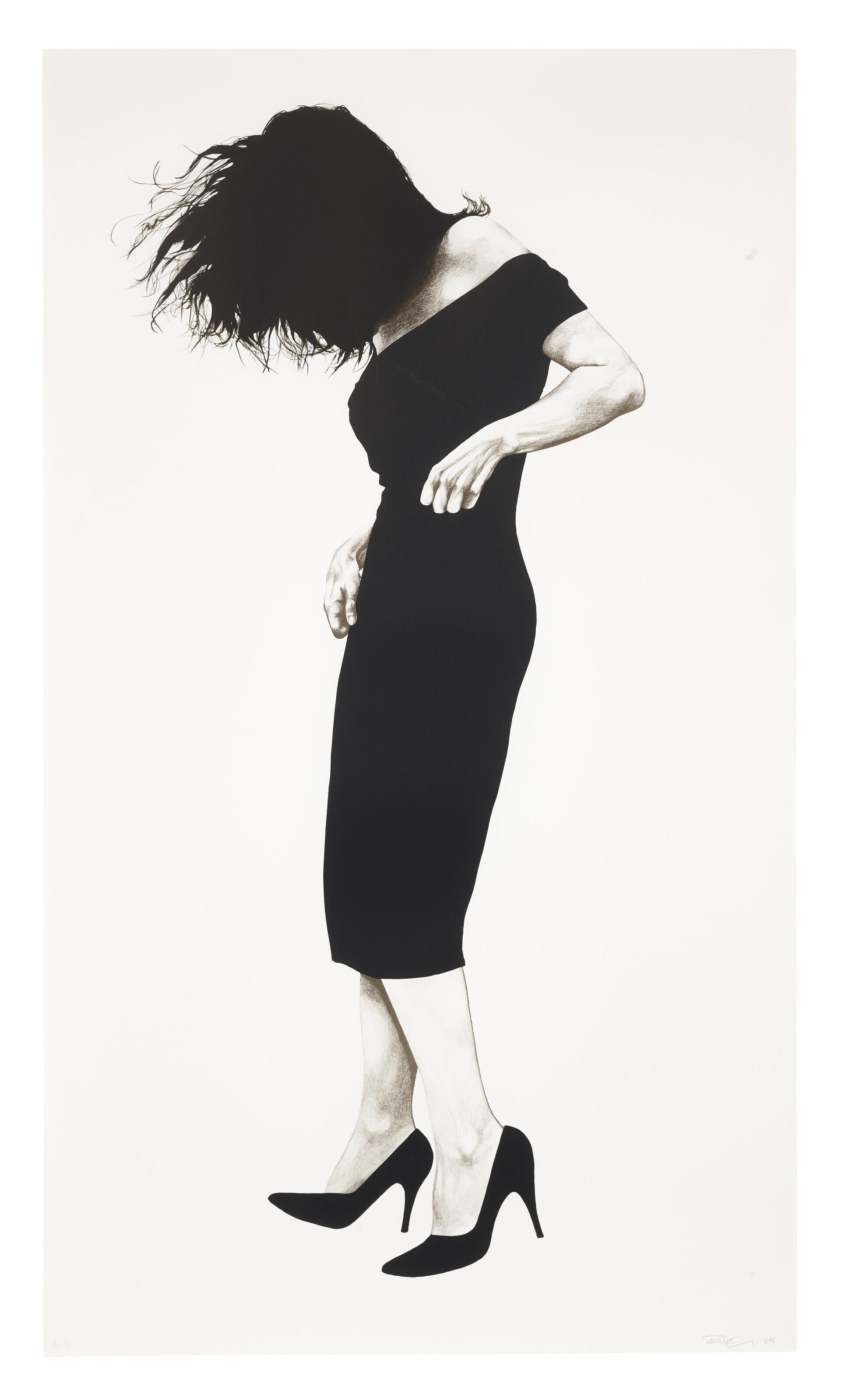 Robert Longo - Gretchen, from Men in the Cities