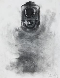 Robert Longo - Gun Study