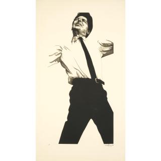 Robert Longo - Jules, from Men in the Cities