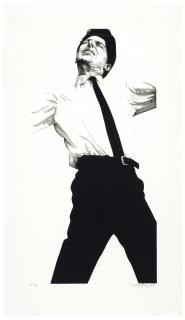 Robert Longo - Jules, from Men in the Cities