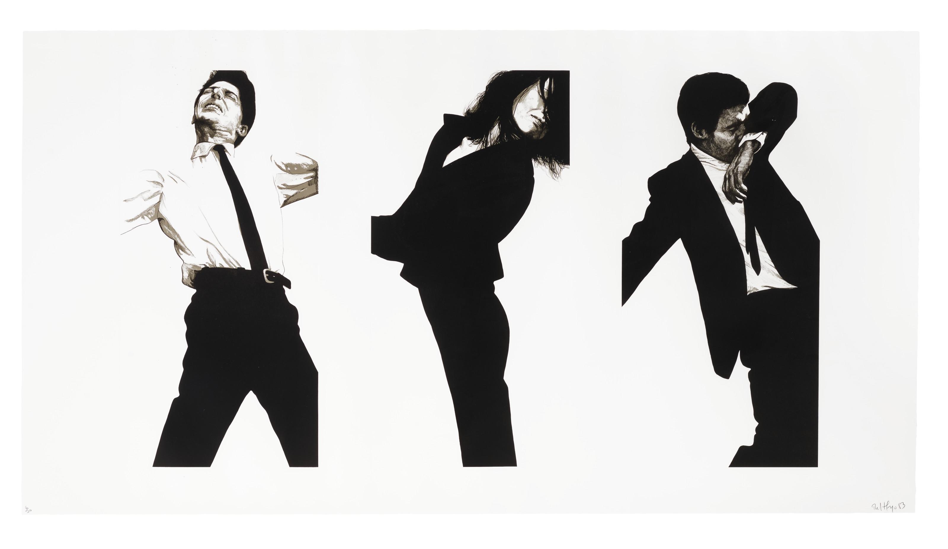 Robert Longo - Jules, Gretchen, Mark (State Ii), From Men In The Cities
