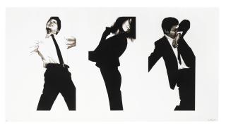 Robert Longo - Jules, Gretchen, Mark (State Ii), From Men In The Cities