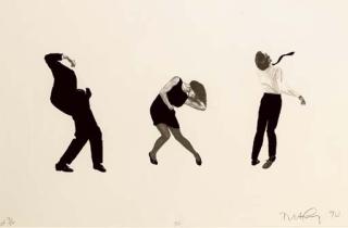 Robert Longo - Men in Cities: Plate Three