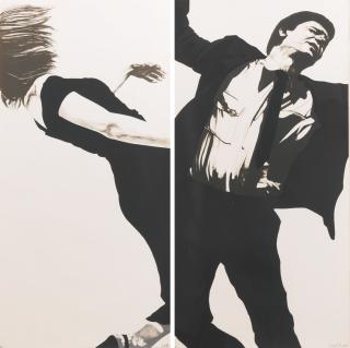 Robert Longo - Men In The Cities: Larry And Joanna