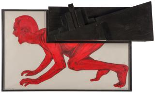 Robert Longo - Model for Now is a Creature (The Fly)