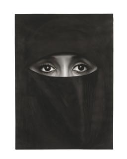 Robert Longo - Study for Burka No. 7 (Hanane)