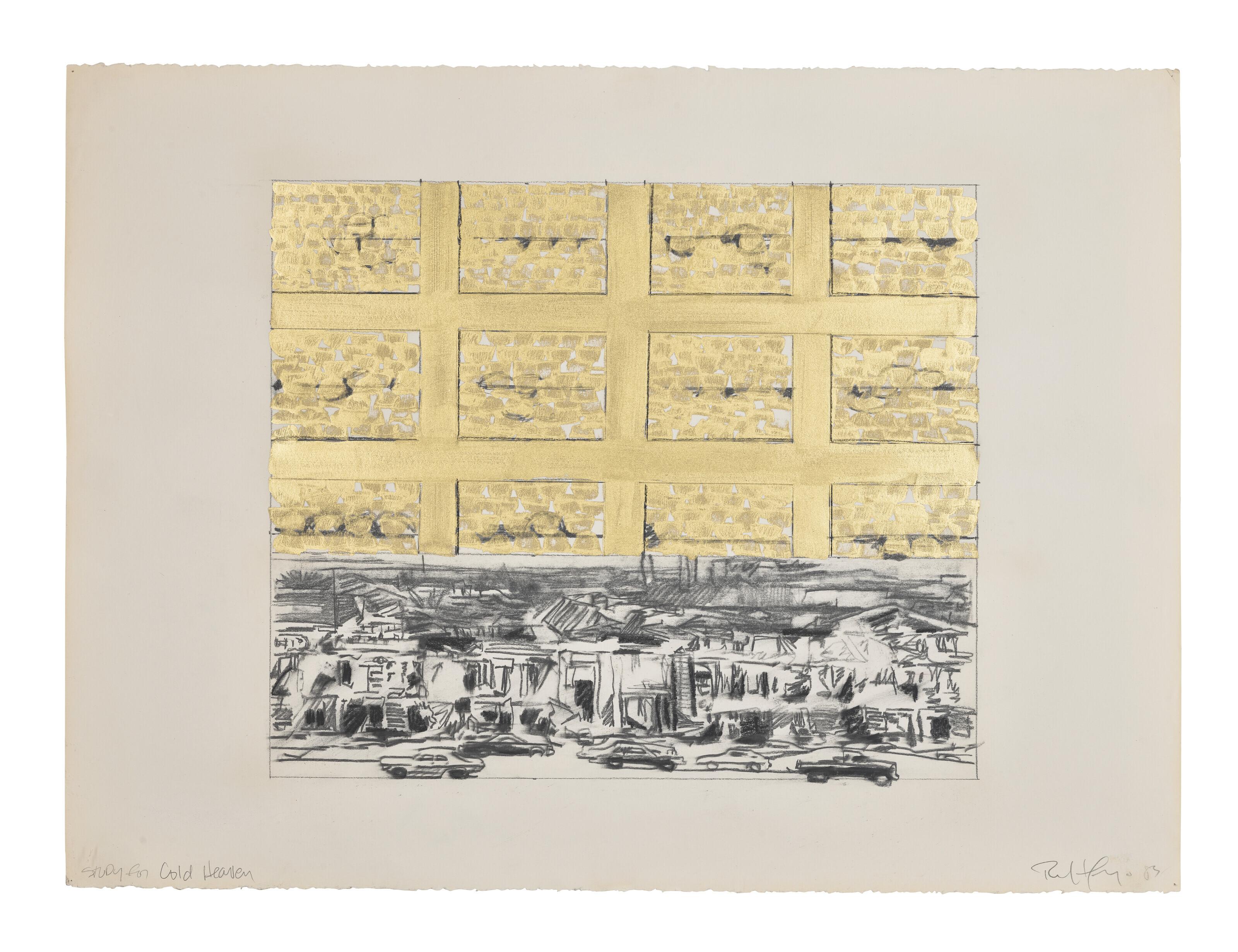 Robert Longo - Study for Cold Heaven