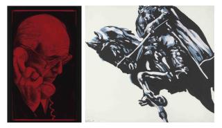 Robert Longo - Study for Culture Culture