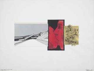 Robert Longo - Study For Ornamental Love I