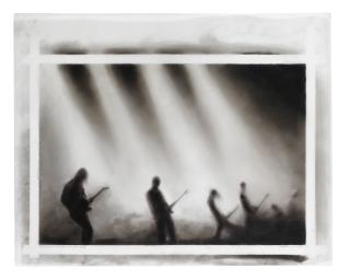 Robert Longo - Study for Rock Concert #2