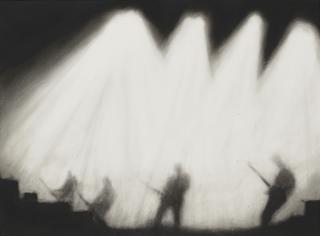 Robert Longo - Study of Rock Concert (Reversed)