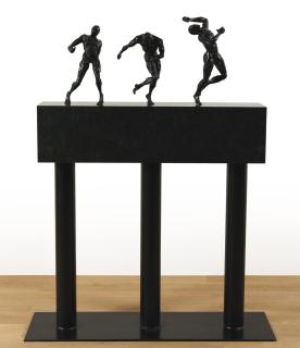 Robert Longo - Untitled (Figures From Lenny)