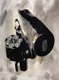 Robert Longo - Untitled (Gun), from The Hope and Optimism Portfolio
