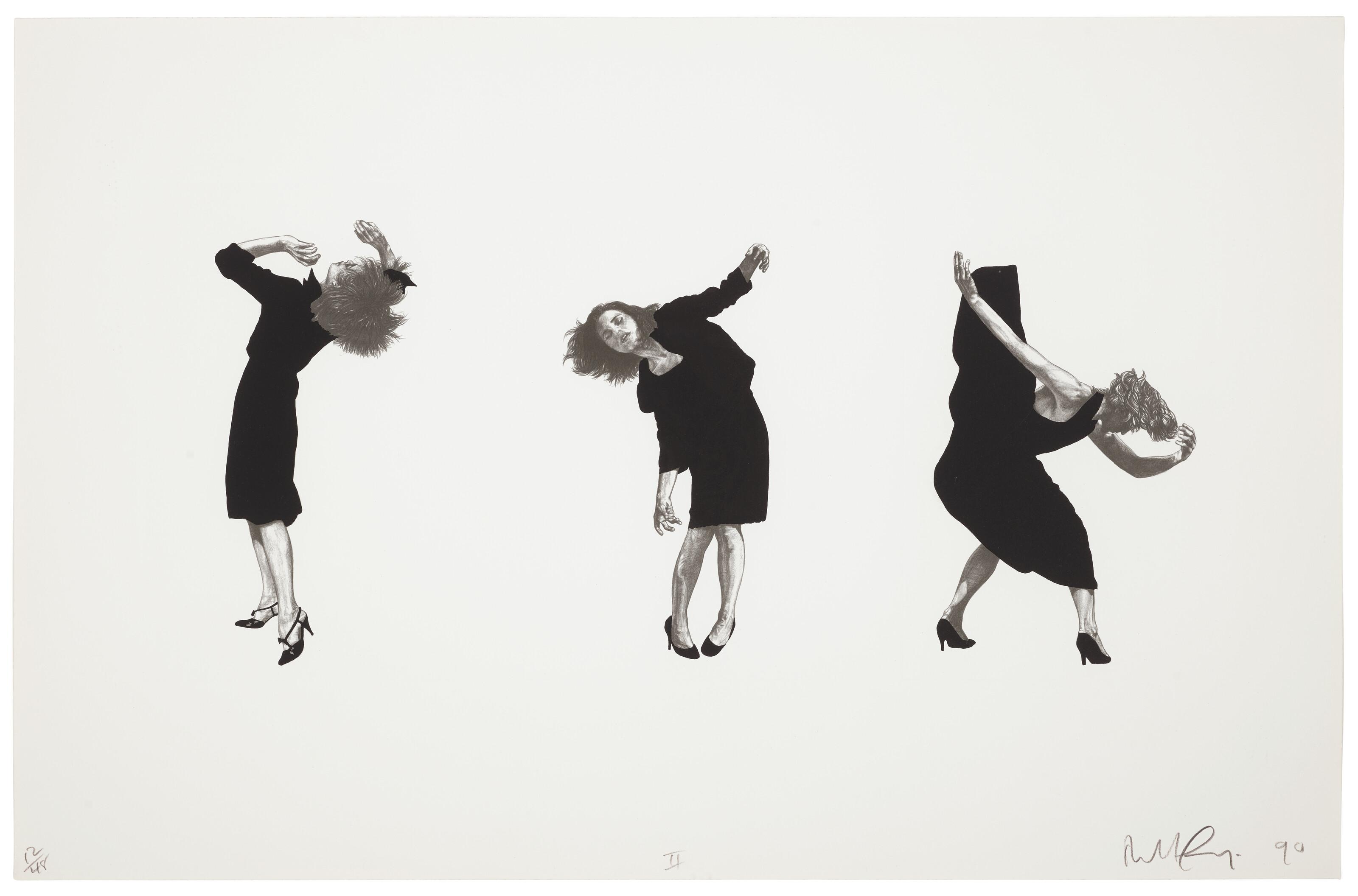 Robert Longo - Untitled II, from Men in the Cities