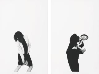 Robert Longo - Untitled (Men In The Cities) [Diptych]