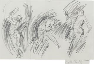 Robert Longo - Untitled (Study)