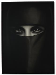 Robert Longo - Untitled (Vanessa, Bill\'s Girlfriend in a Burka)
