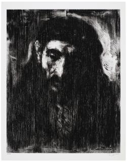 Robert Longo - Untitled (X-Ray of Head of Christ, c. 1648-1656, After Rembrandt)