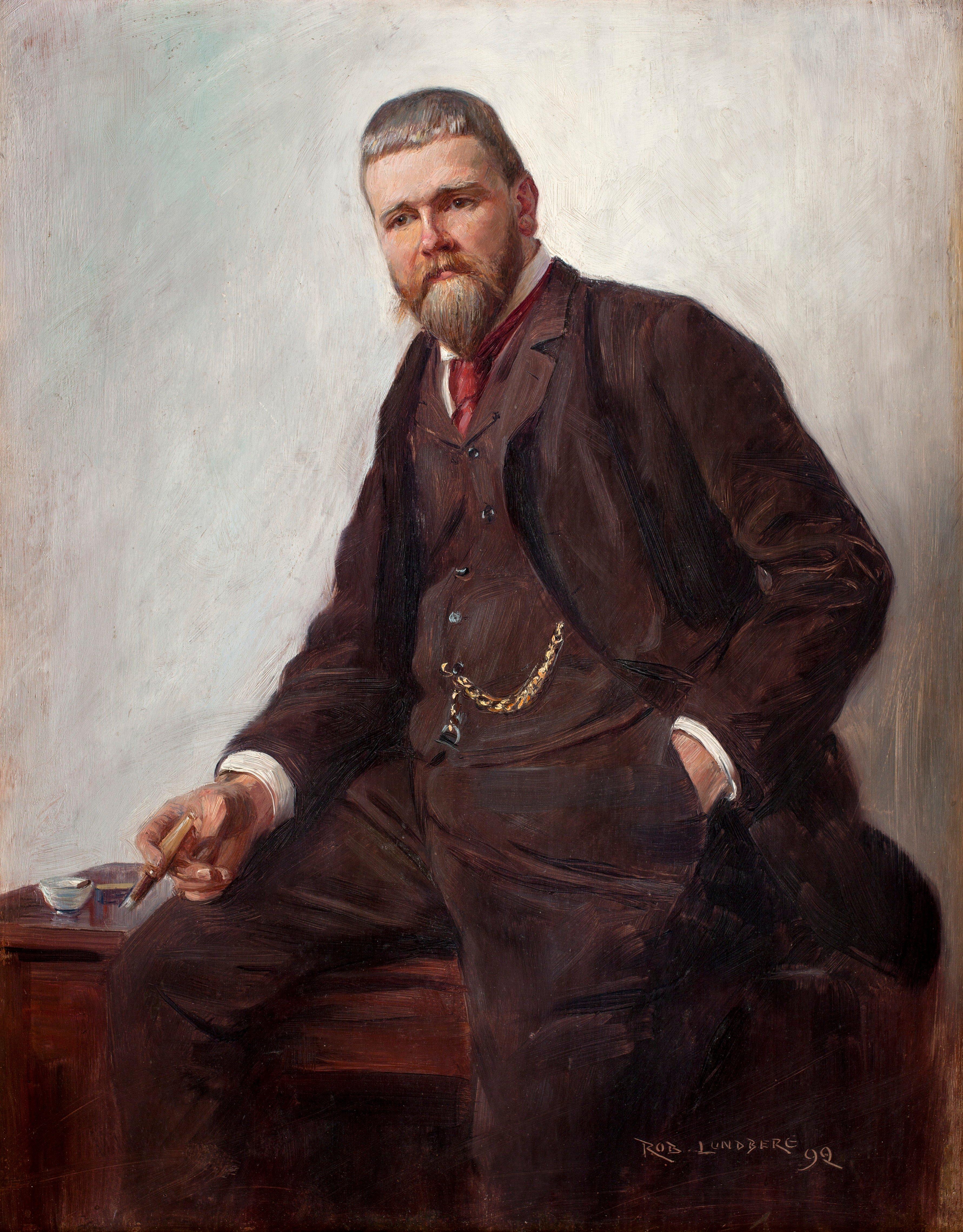 Robert Lundberg - Portrait of a gentleman