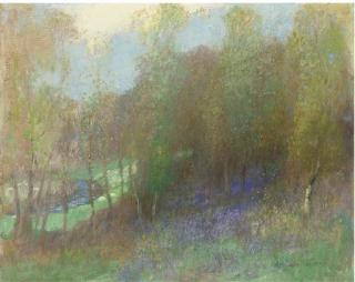 Robert Macaulay Stevenson, R.S.W. - The Bluebell Wood