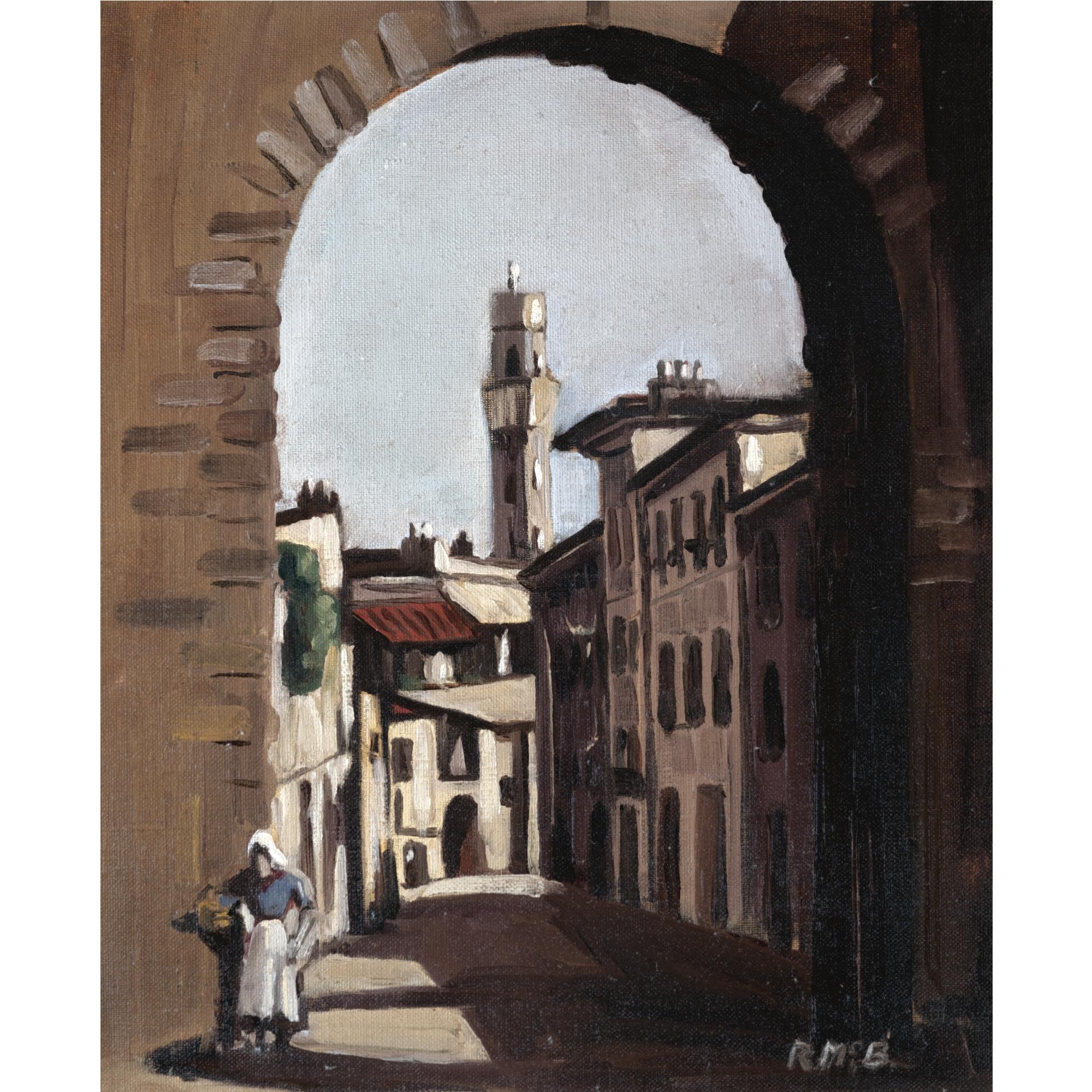 Robert Macbryde - An Italian Street