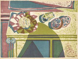 Robert MacBryde - Sideboard And Fruit