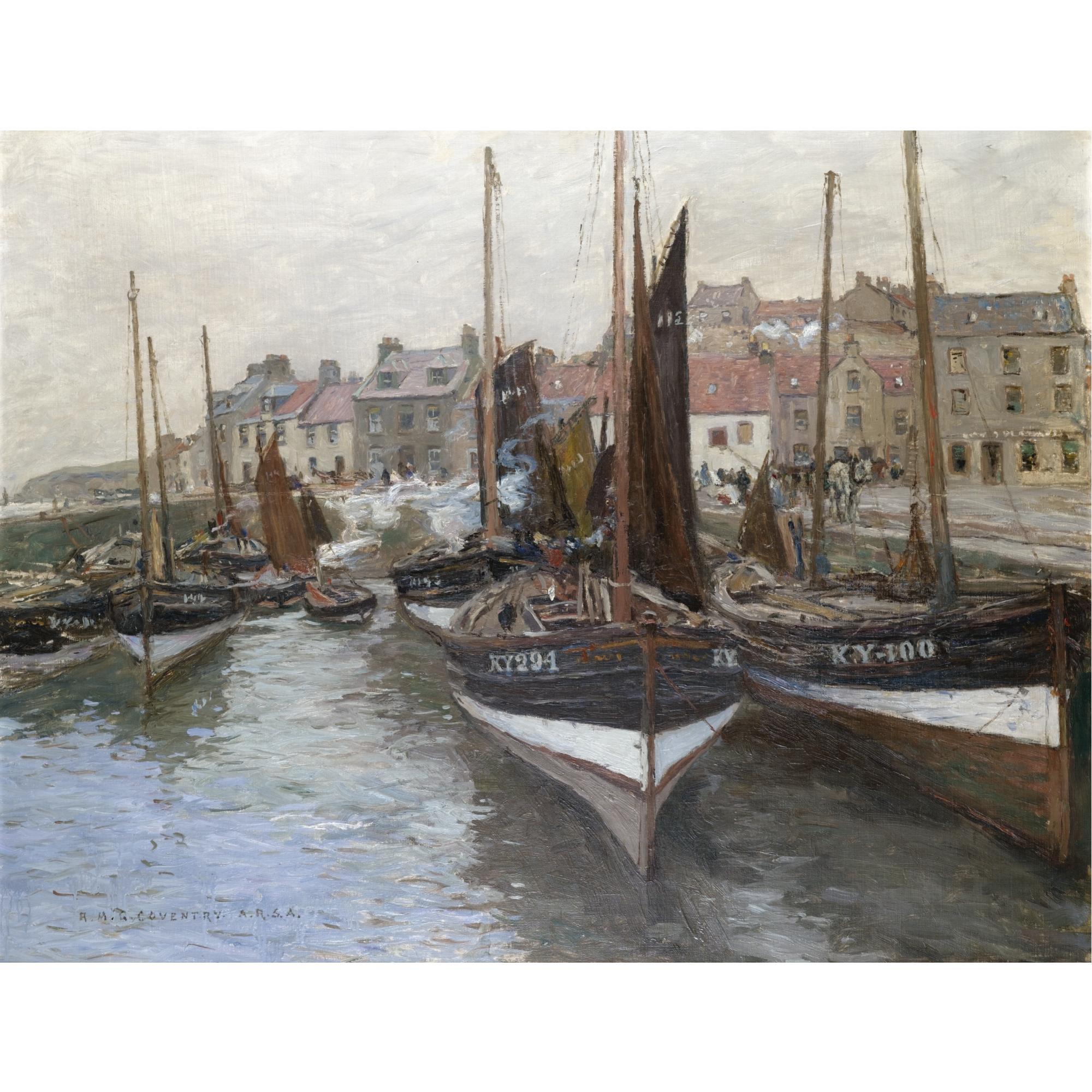 Robert MacGowan Coventry - Pittenweem Harbour