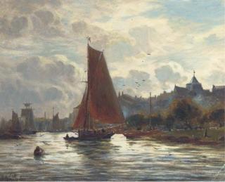 Robert Malcolm Lloyd - Old Shoreham Harbour, Sussex