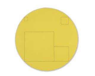 Robert Mangold - 4 Squares within a Circle 2