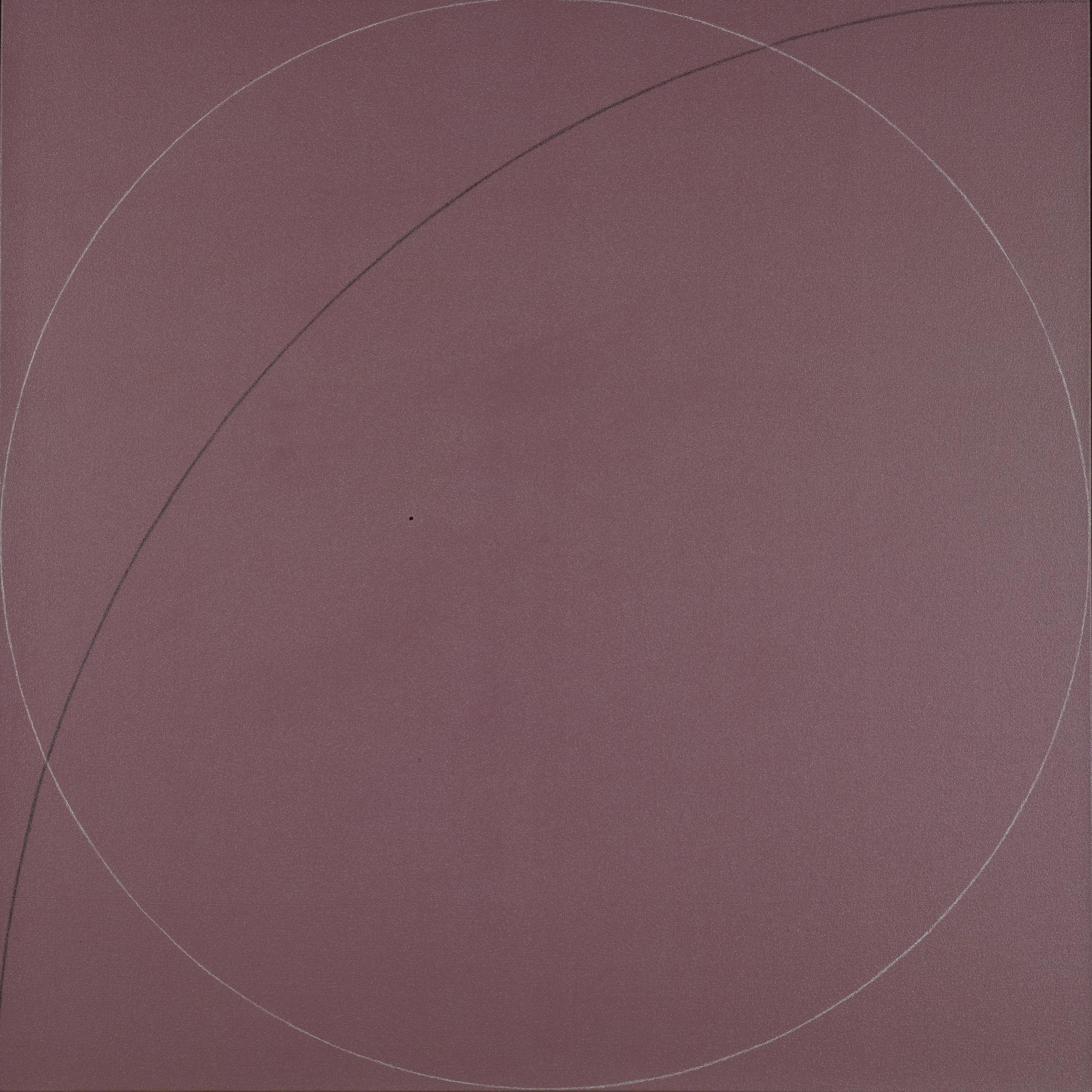 Robert Mangold - A 90º Arc And A Circle Within A Square (A Quarter Circle And A Circle Within A Square)