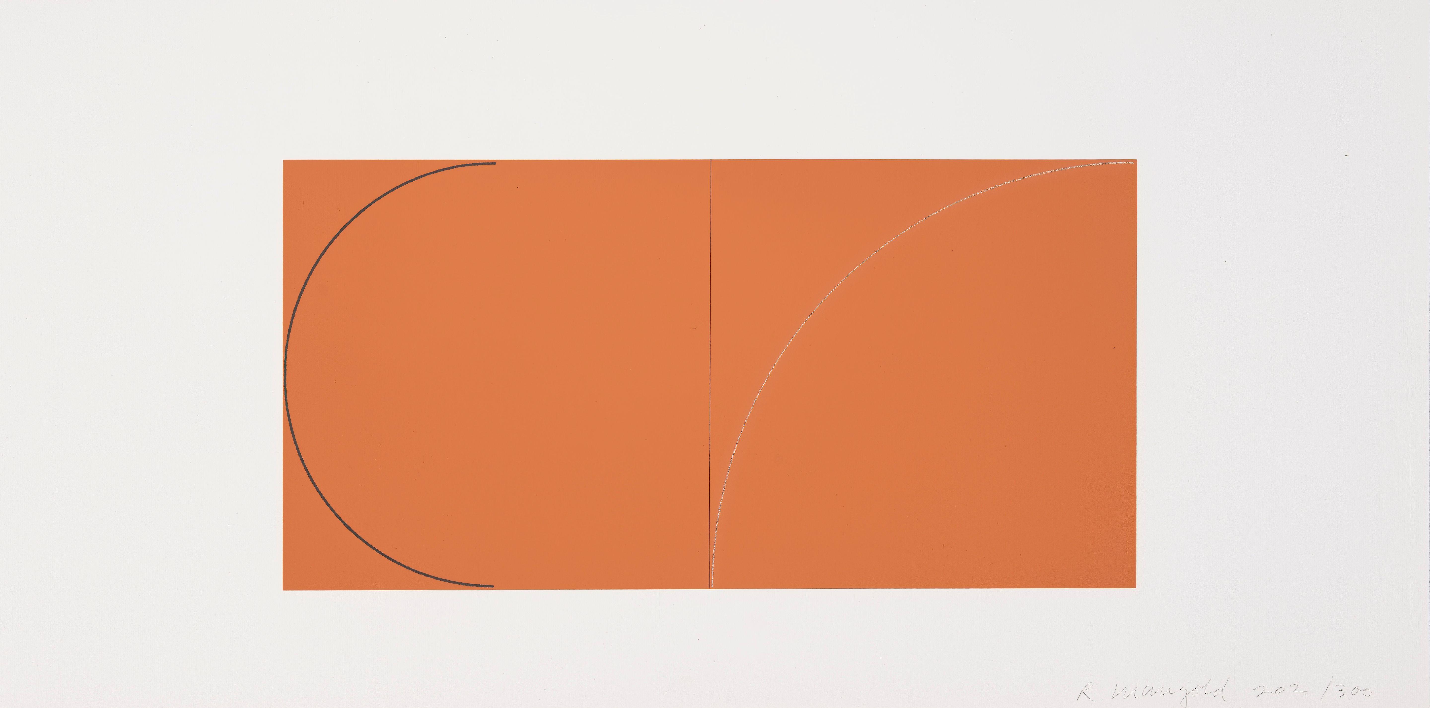 Robert Mangold - A book of Silk Screen Prints, Multiple Panel Paintings 1973-1976, 1988