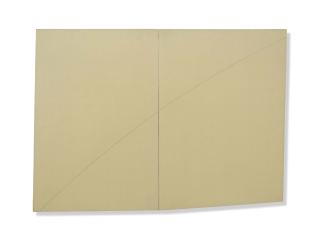 Robert Mangold - A Curved Line Within Two Distorted Rectangles