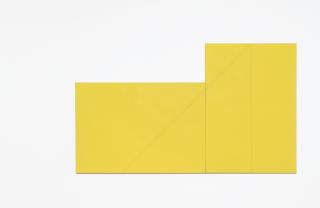 Robert Mangold - A Triangle Within Two Rectangles