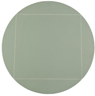 Robert Mangold - Circle Painting #7 17 3/4 Inches (Model)