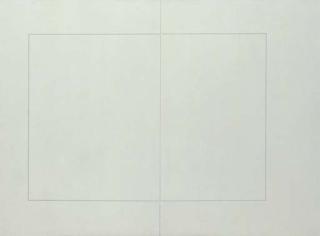 Robert Mangold - Corrected Rectangle within Two Distorted Rectangles