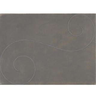 Robert Mangold - Curled Figure Study