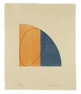 Robert Mangold - Curved Plane/Figure Ii