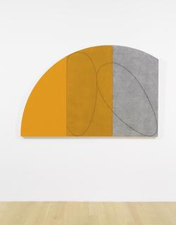 Robert Mangold - Curved Plane/Figure Viii (Study)
